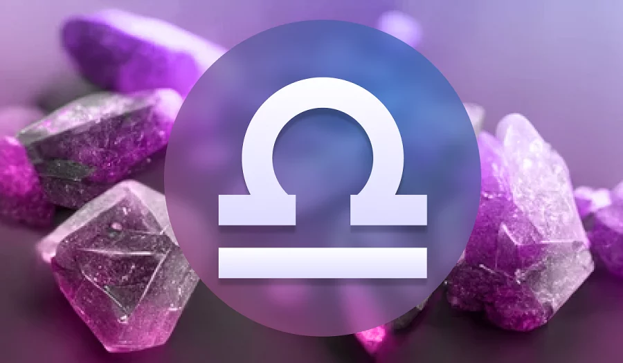 Libra crystals for good luck
