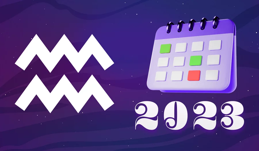 Lucky days for Aquarius to gamble: 2023 calendar