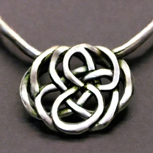 Celtic knot necklaces for continuity