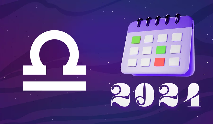 Glückstage für die Waage beim Glücksspiel: Kalender 2024