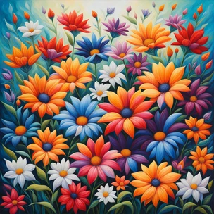 Floral artworks