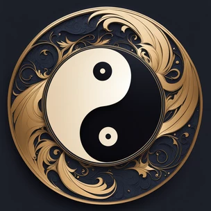 Yin-Yang harmony art